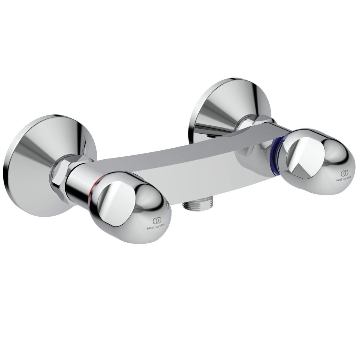 Ideal-Standard Brause-Zweigriff-Armatur Alpha AP, DN 15, verchromt