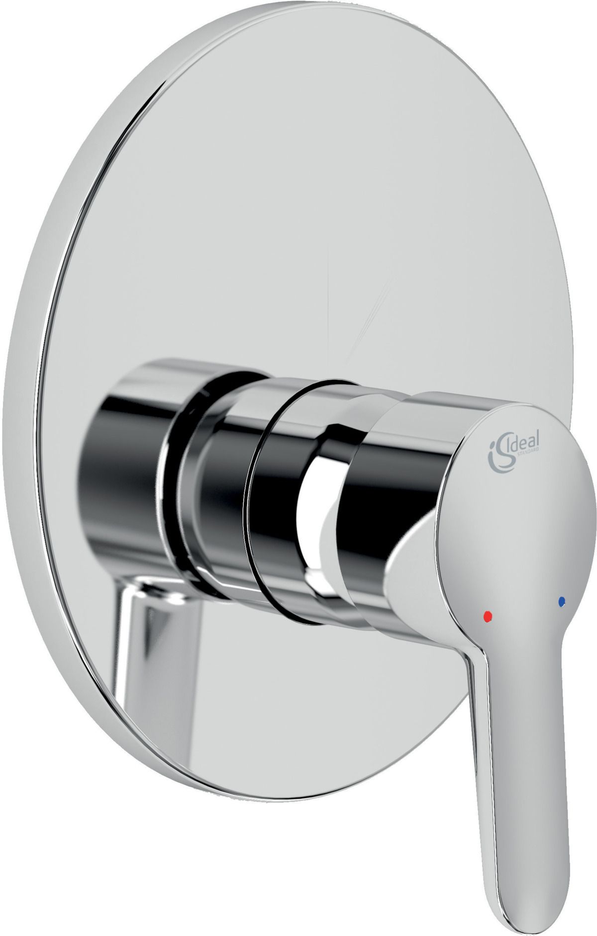 Ideal-Standard Fertigmontageset Connect Blue für UP-Brause-Einhebelmischer, verchromt