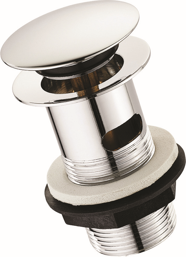 Ideal-Standard Push-Open-Ventil für Waschtisch, verschließbar, chrom