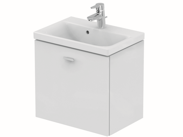 IS äußere Auszugsfront CONNECT SPACE, WTUS 540mm, Hgl. mittelgrau Dekor