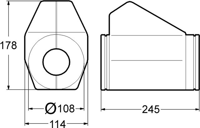 TA Isolierung für DN 50, für Heizung und Kühlung