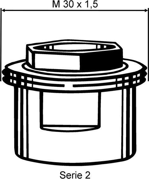 Heimeier Adapter Anschluss an Ventilheizkörper Serie 2
