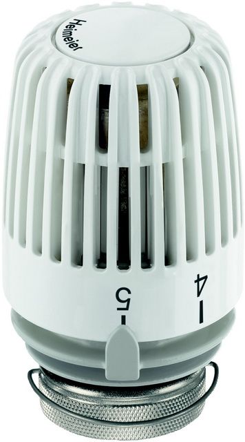 Heimeier Thermostat-Kopf K 19 °C, versetzter/begrenzter Sollwertbereich, weiß