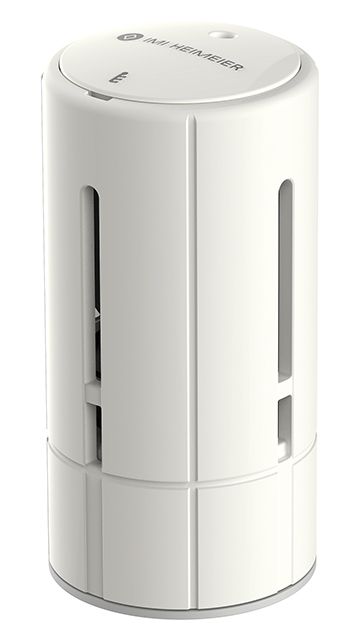 Heimeier Thermostat-Kopf Halo-B Behördenmodell, weiß