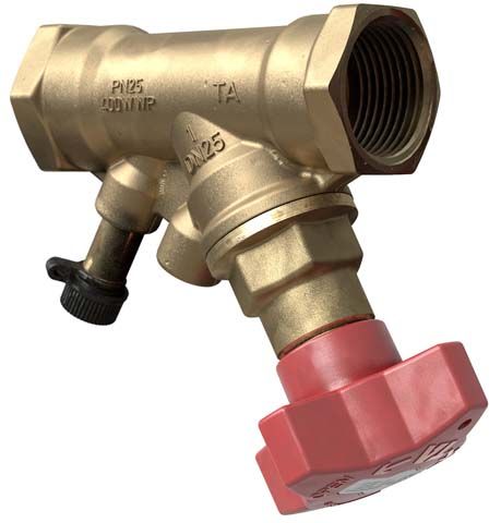 TA Absperrventil STS DN 50, kvs 42,4, Innengewinde, ohne Entleeradapter