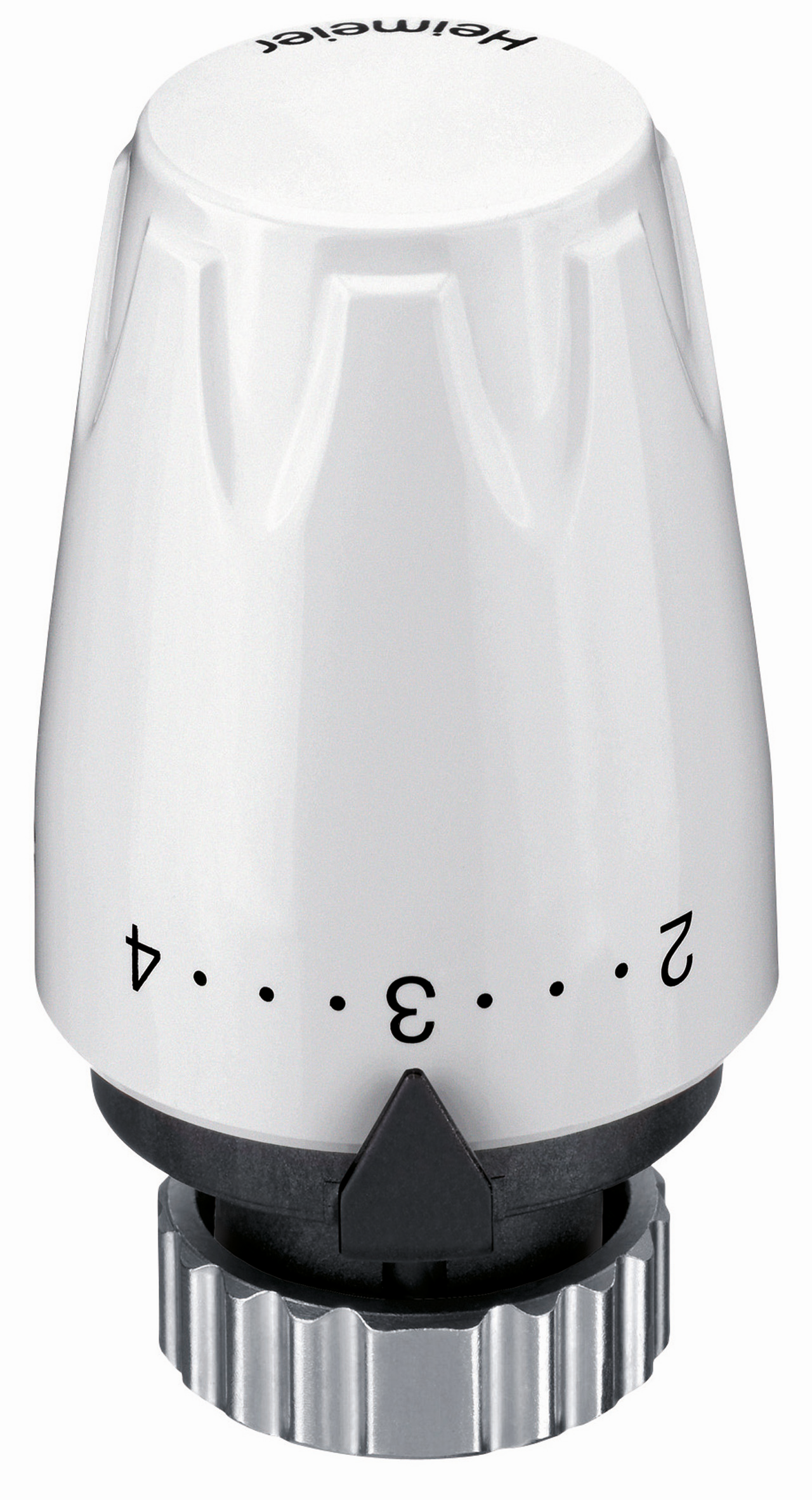 Heimeier Thermostat-Kopf DX mit eingebautem Fühler, weiß RAL 9016