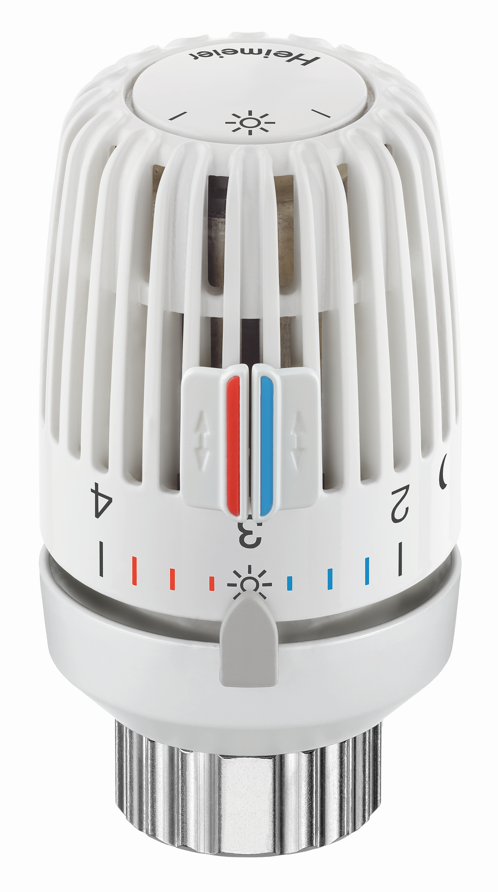 Heimeier Thermostat-Kopf VK Standard, mit Klemmverschluss, weiß