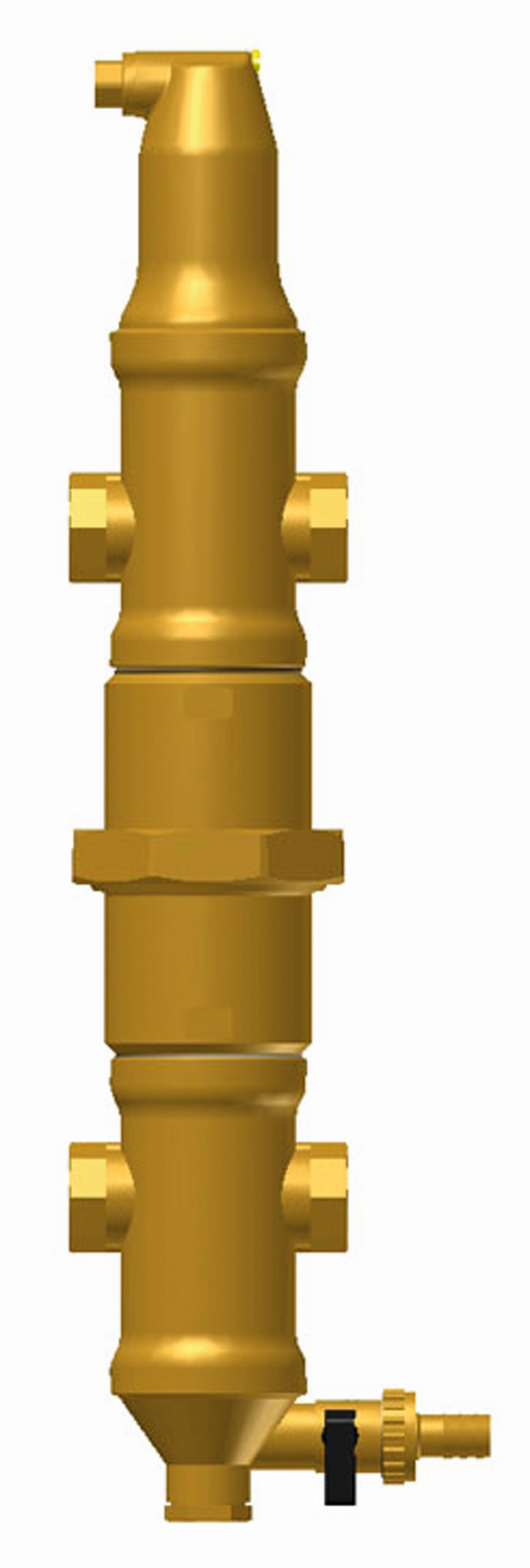 Pneumatex Weiche Zeparo ZUCM 20, G 3/4 IG, hydraulisch, waagerechter Einbau, COLLECT