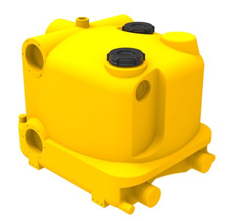 Jung Behälter M 1500 l, gelb