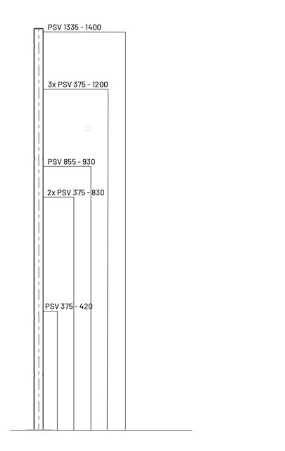 Jung Gleitrohr S Austauschset, Zubehör