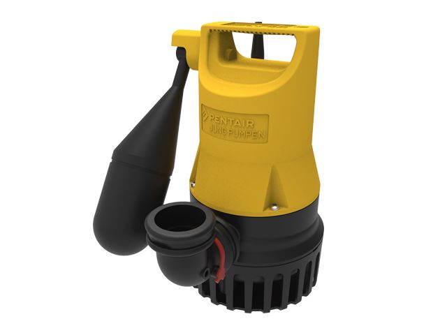 Jung Kellerentwässerungspumpe U 3 KS, 10 m Leitung, Schaltung, 230 V