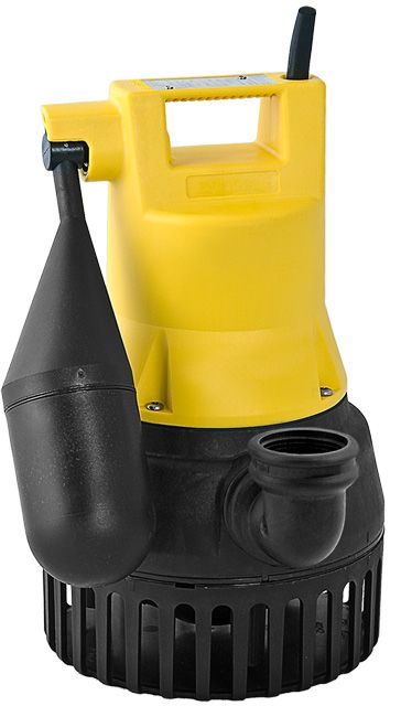 Jung Kellerentwässerungspumpe U 5 KS, 4 m Leitung, Schaltung, 230 V