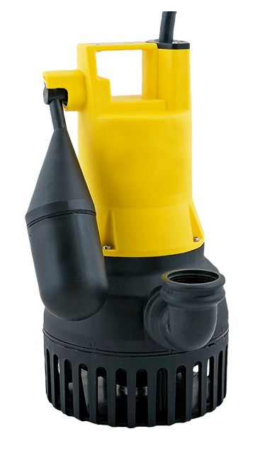 Jung Schmutzwasserpumpe U 6 K ES, 4 m Leitung, Schaltung, 230 V