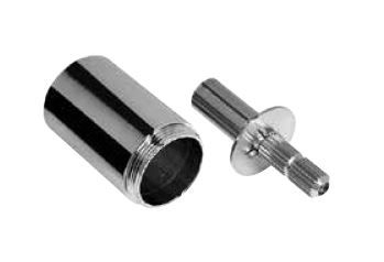 KAJA Unterputz-Verlängerung 40mm, DN 15/DN 20/DN 25, für Unterputz-Ventile, chrom