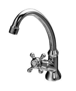 KAJA Stand-Schwenkventil ROMANZE Markierung cold, chrom