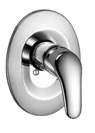 KAJA Fertigmontageset MIX Bügelhebel, aranja/gold, für Unterputz-Brause-Einhebelmischer