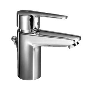 KAJA Waschtisch-Einhebelmischer SIGNUM mit Zugknopf-Ablaufgarnitur, chrom