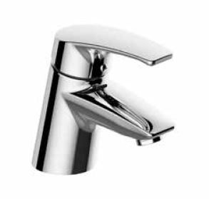 KAJA Waschtisch-Einhebelmischer DISKPLUS glatter Körper, chrom