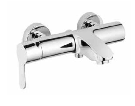 KAJA Wannen-Einhebelmischer MAGIS chrom