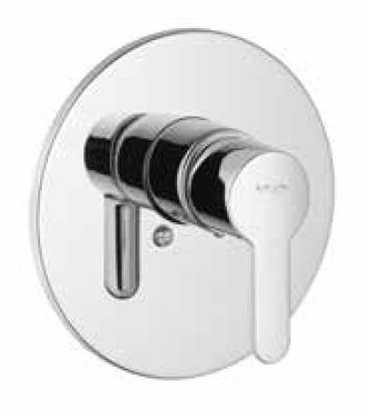 KAJA Fertigmontageset MAGIS für Unterputz-Brause-Einhebelmischer, chrom