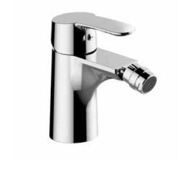 KAJA Bidet-Einhebelmischer DANCE mit Ablaufgarnitur, chrom