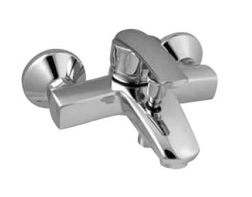 KAJA Wannen-Einhebelmischer PLATINUM chrom