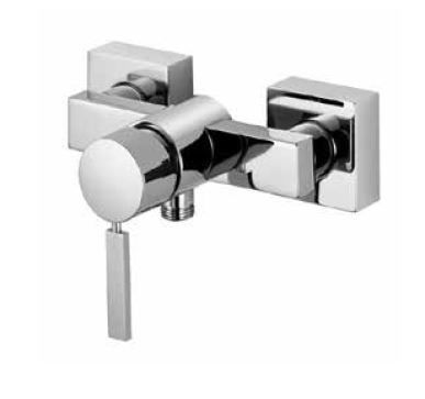 KAJA Brause-Einhebelmischer B-Quadrat chrom