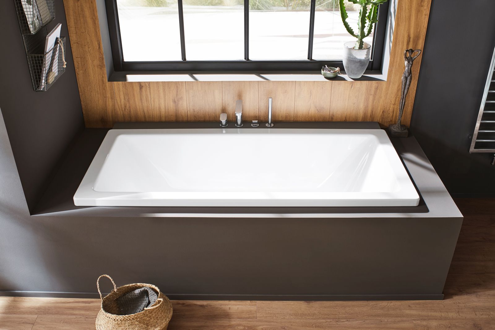Kaldewei Badewanne CONODUO 734 190x90cm, Griffloch, pergamon