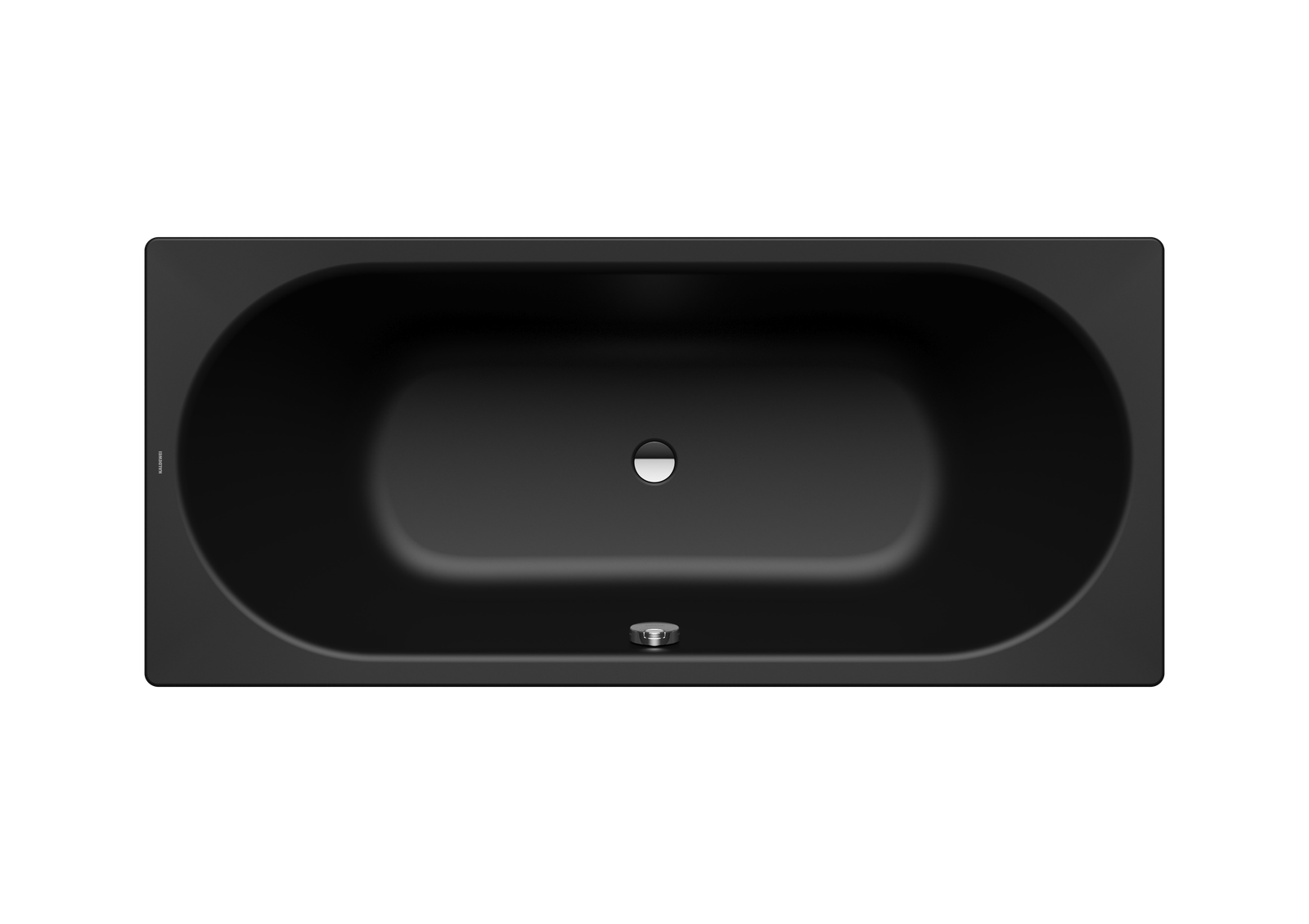 Kaldewei Badewanne CLASSIC DUO 109 180x75cm, Standard, schwarz matt 100