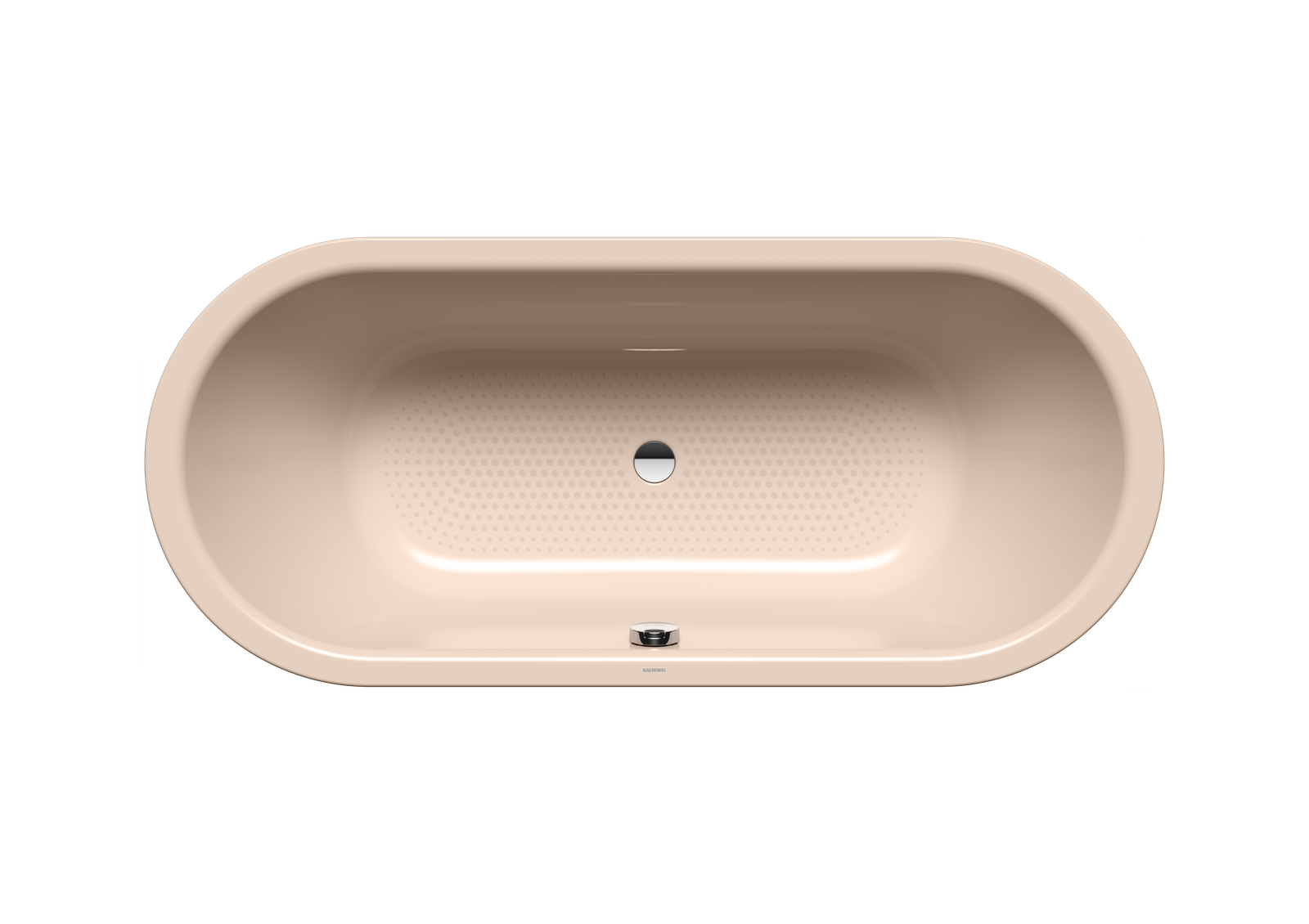 Kaldewei Badewanne CLASSIC DUO oval 113 170x75cm, Vollantislip, bahamabeige