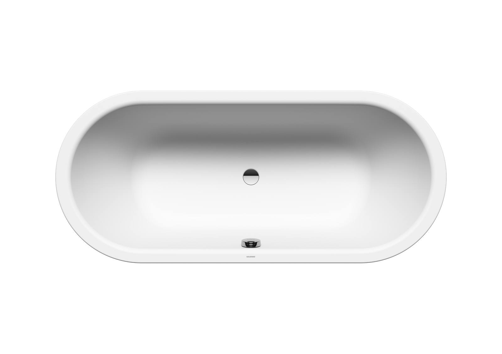 Kaldewei Badewanne CLASSIC DUO oval 112 160x70cm, Standard, alpinweiß matt