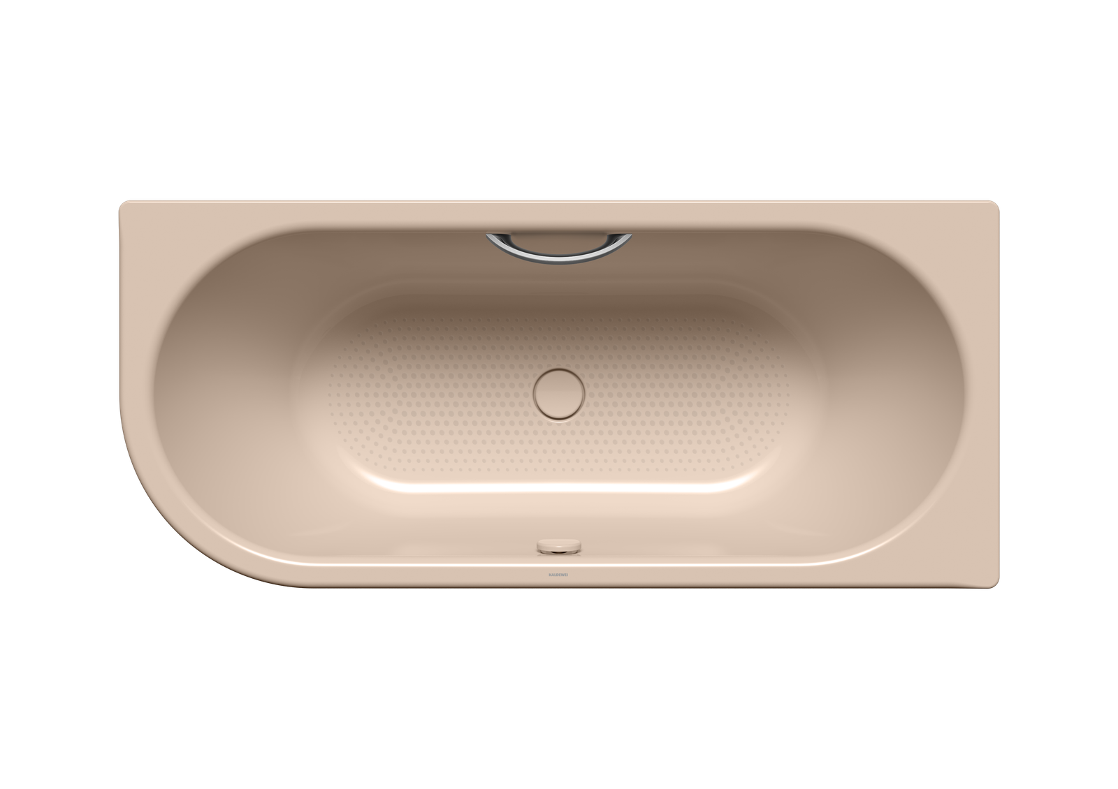 Kaldewei Badewanne CENTRO DUO 1 links 136 180x80cm, Griffloch Vollantislip, bahamabeige