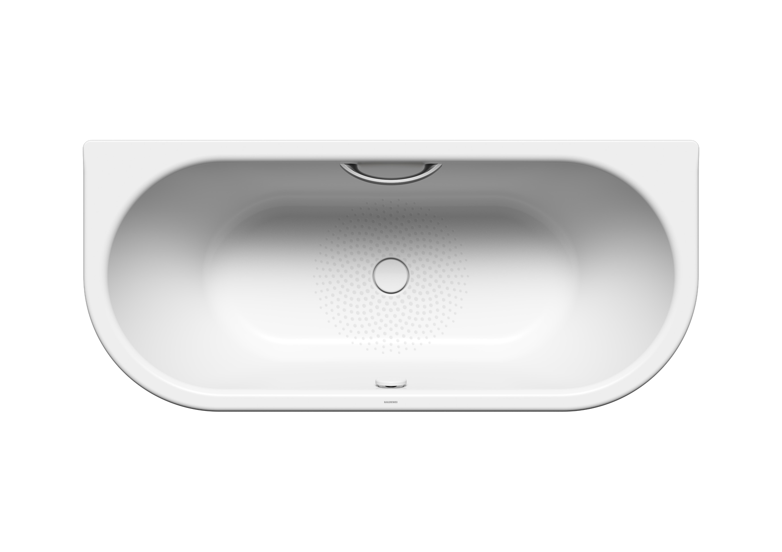 Kaldewei Badewanne CENTRO DUO 2 135 180x80cm, Griffloch, Perl-Effekt, Rutschhemmend, weiß