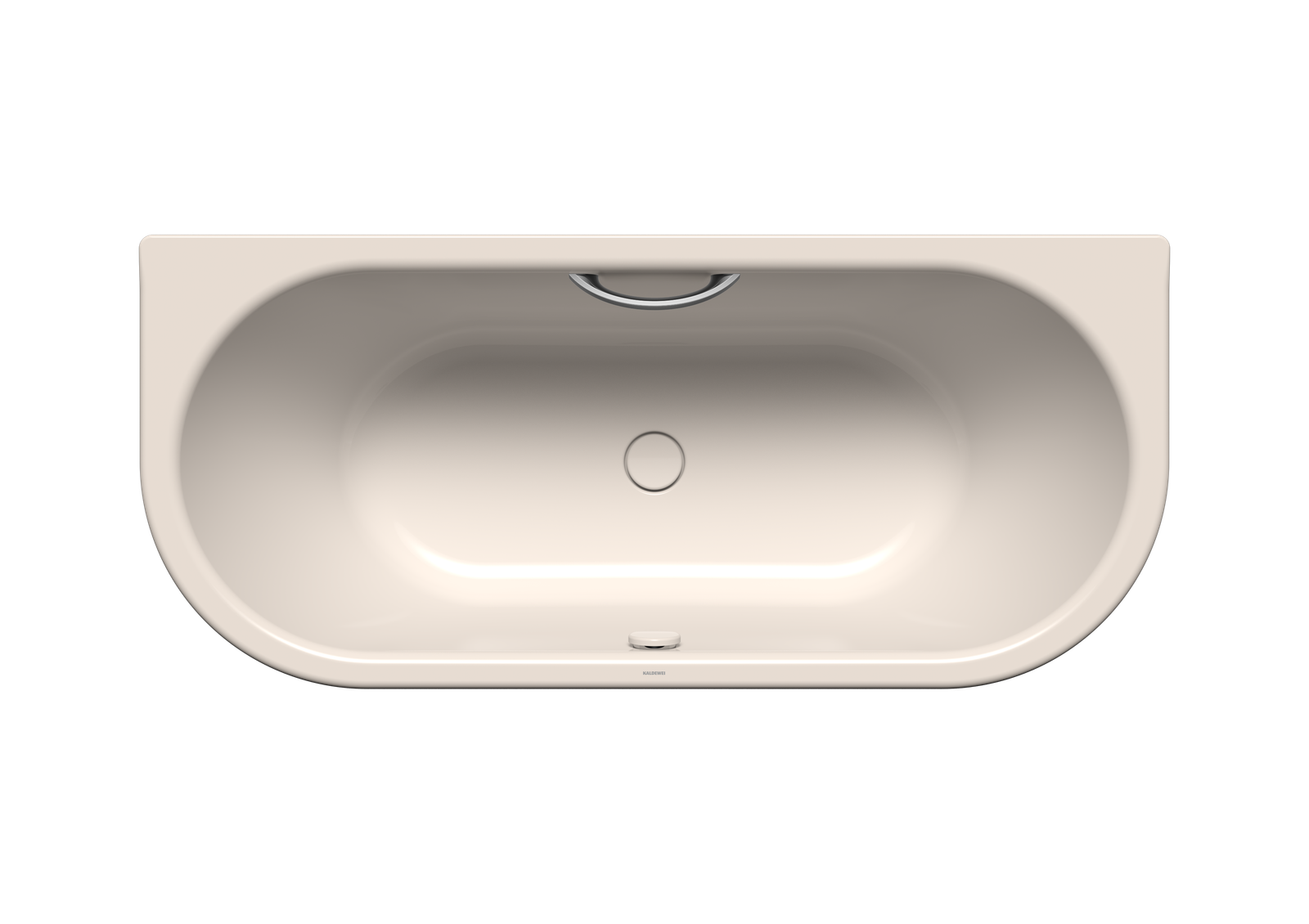 Kaldewei Badewanne CENTRO DUO 2 131 170x75cm, Grifflochbohrung, pergamon