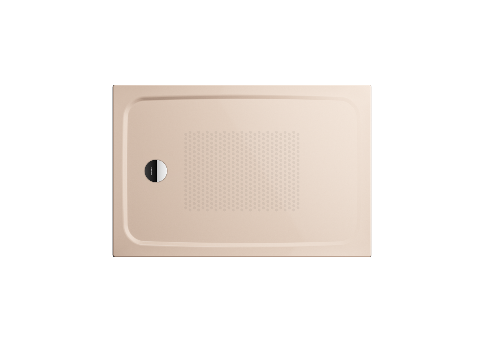 Kaldewei Duschwanne CAYONOPLAN 2260-5 70x120, mit Träger, Antislip Perl-Effekt, bahamabeige