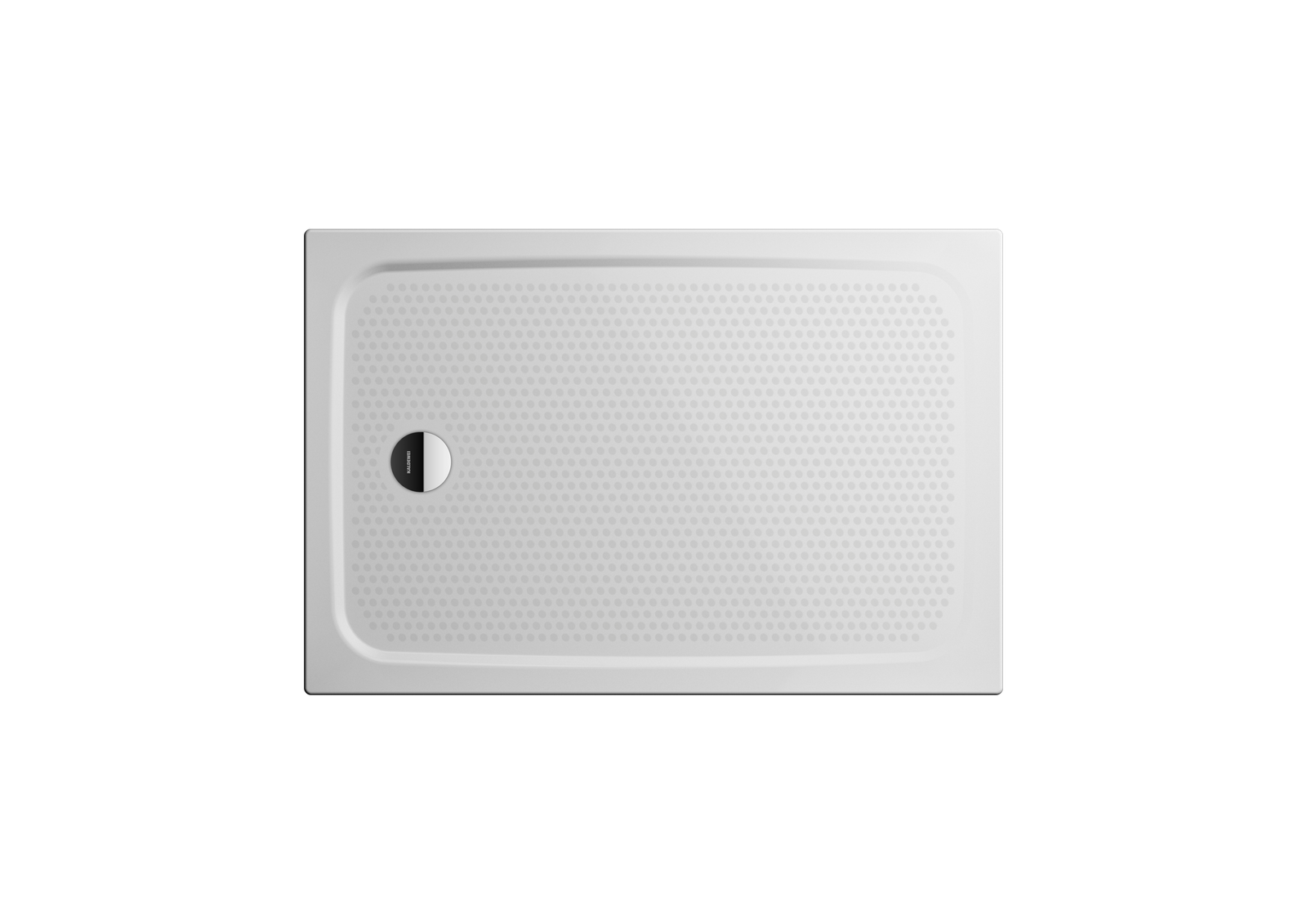 Kaldewei Duschwanne CAYONOPLAN 2253-1 75x90x1,8cm, bodeneben, Vollantislip Perl-Effekt, manhattan