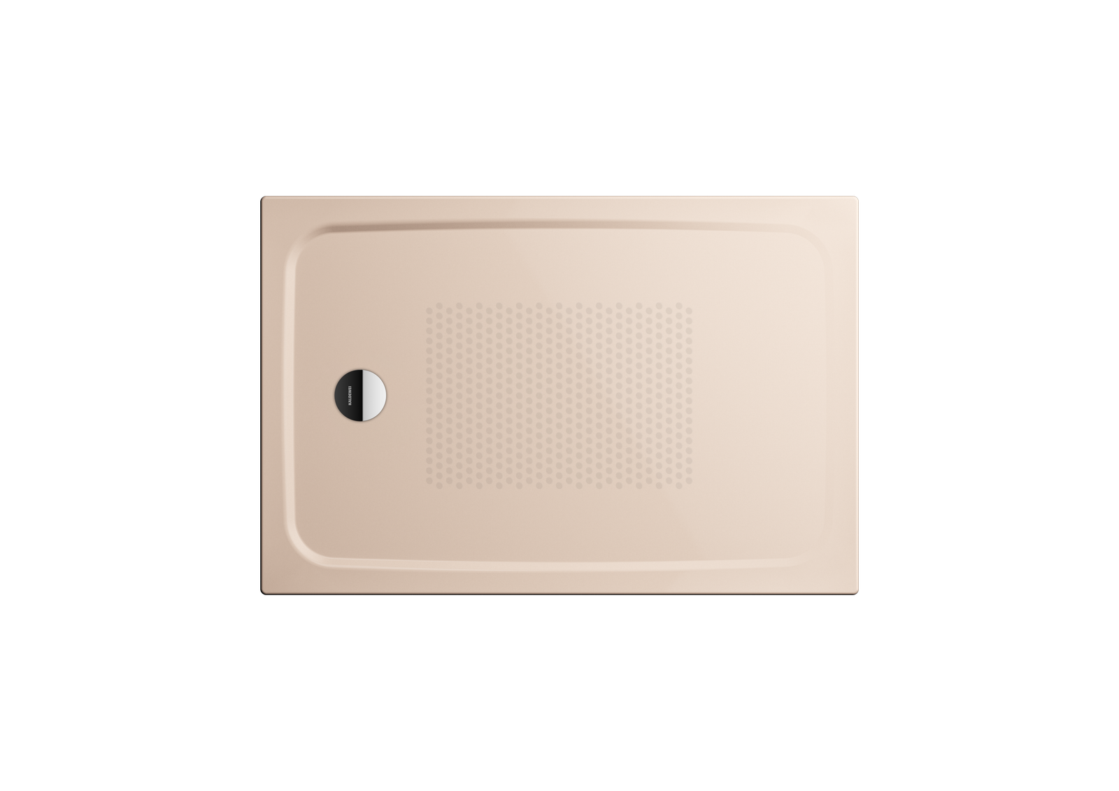 Kaldewei Duschwanne CAYONOPLAN 2260-5 70x120, mit Träger, Antislip Perl-Effekt, bahamabeige