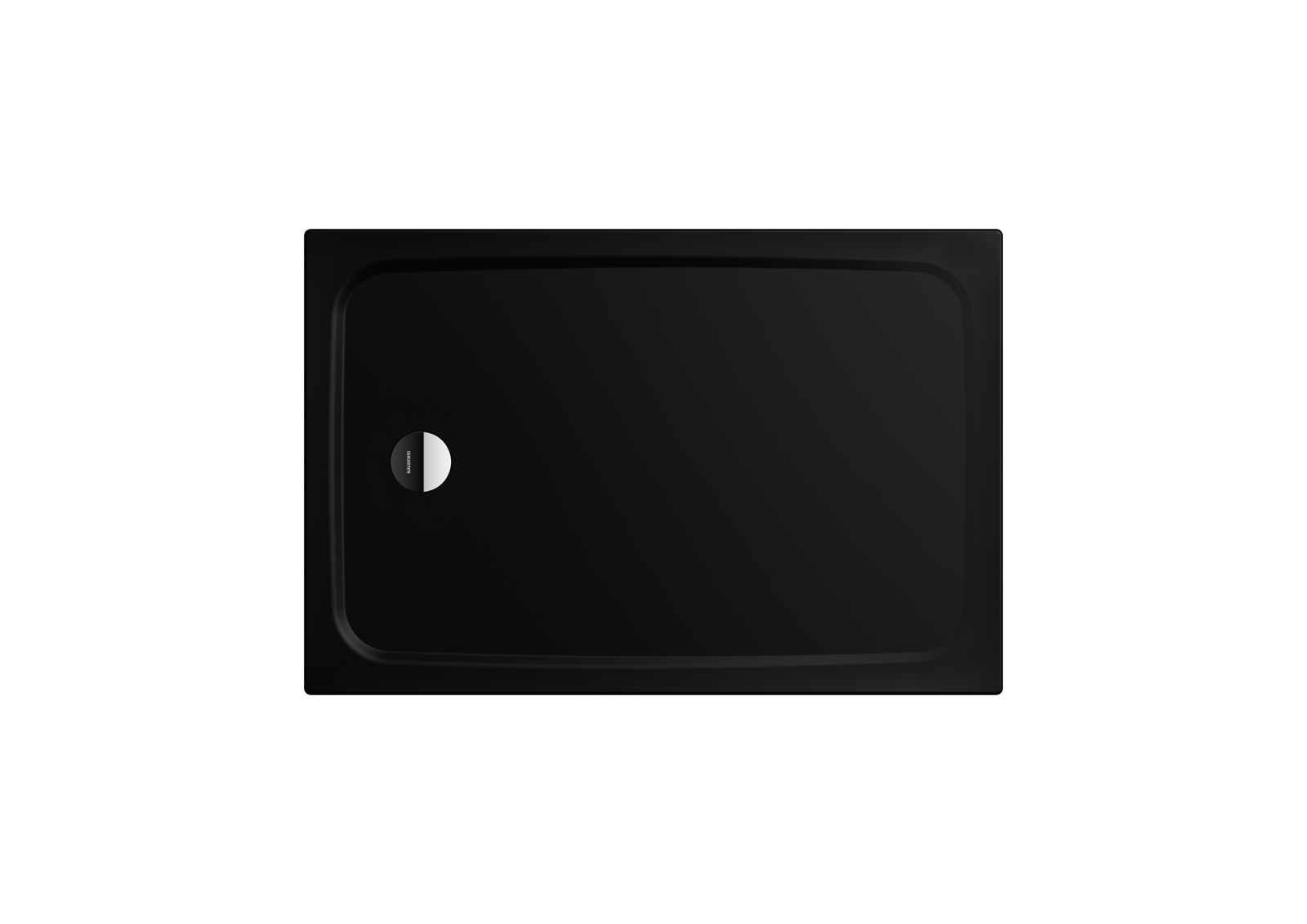 Kaldewei Duschwanne CAYONOPLAN 2262-1 80x120x1,8cm, Secure Plus, schwarz matt 100