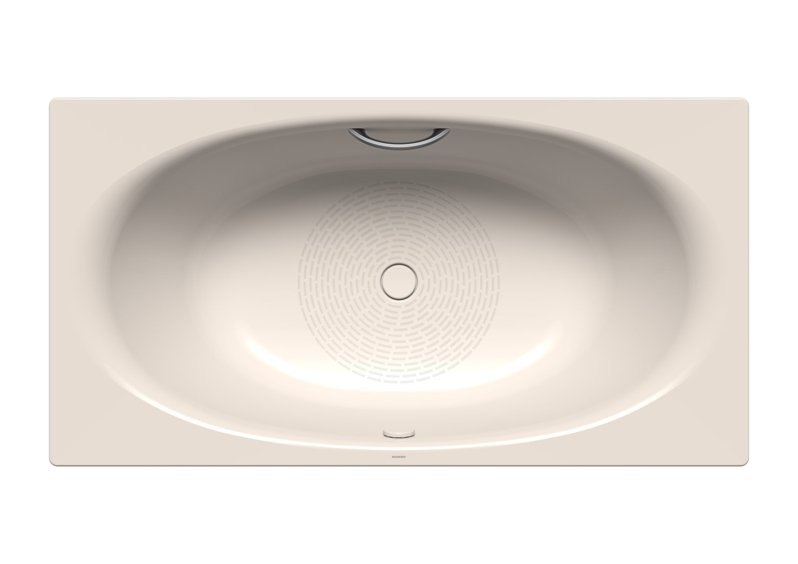 Kaldewei Badewanne ELLIPSO DUO 230 190x100cm, Griffloch, Antislip, pergamon