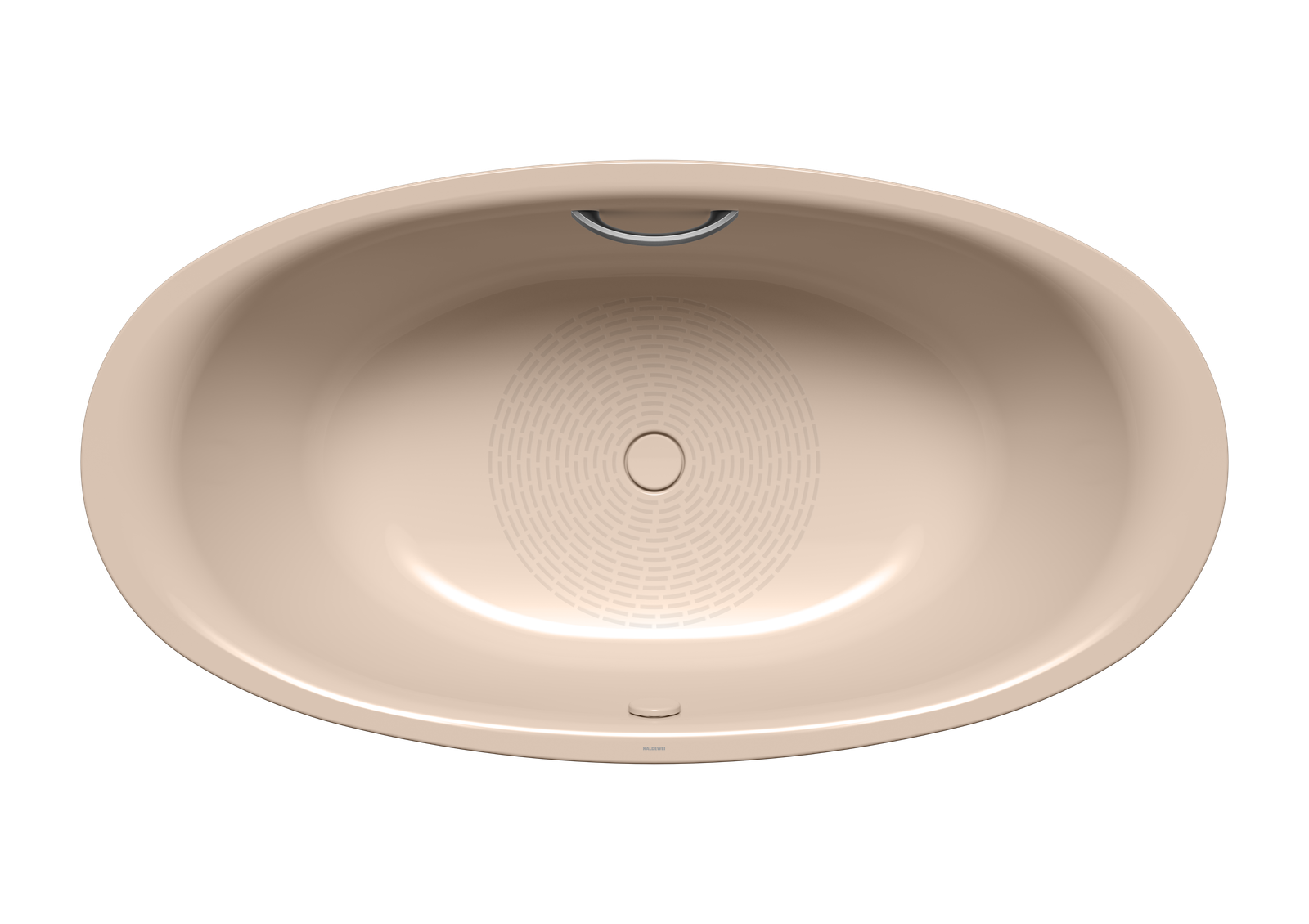 Kaldewei Badewanne ELLIPSO DUO oval 232 190x100cm, Griffloch, Antislip, bahamabeige