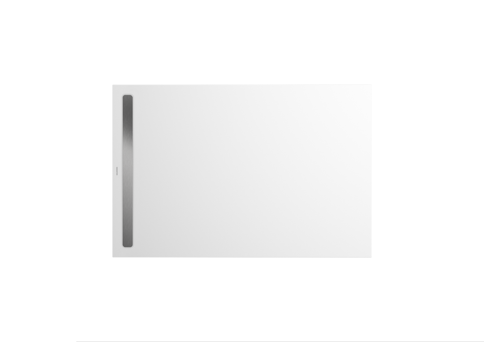 Kaldewei Duschwanne NEXSYS 2613 80x100cm, bodeneben, alpinweiß matt