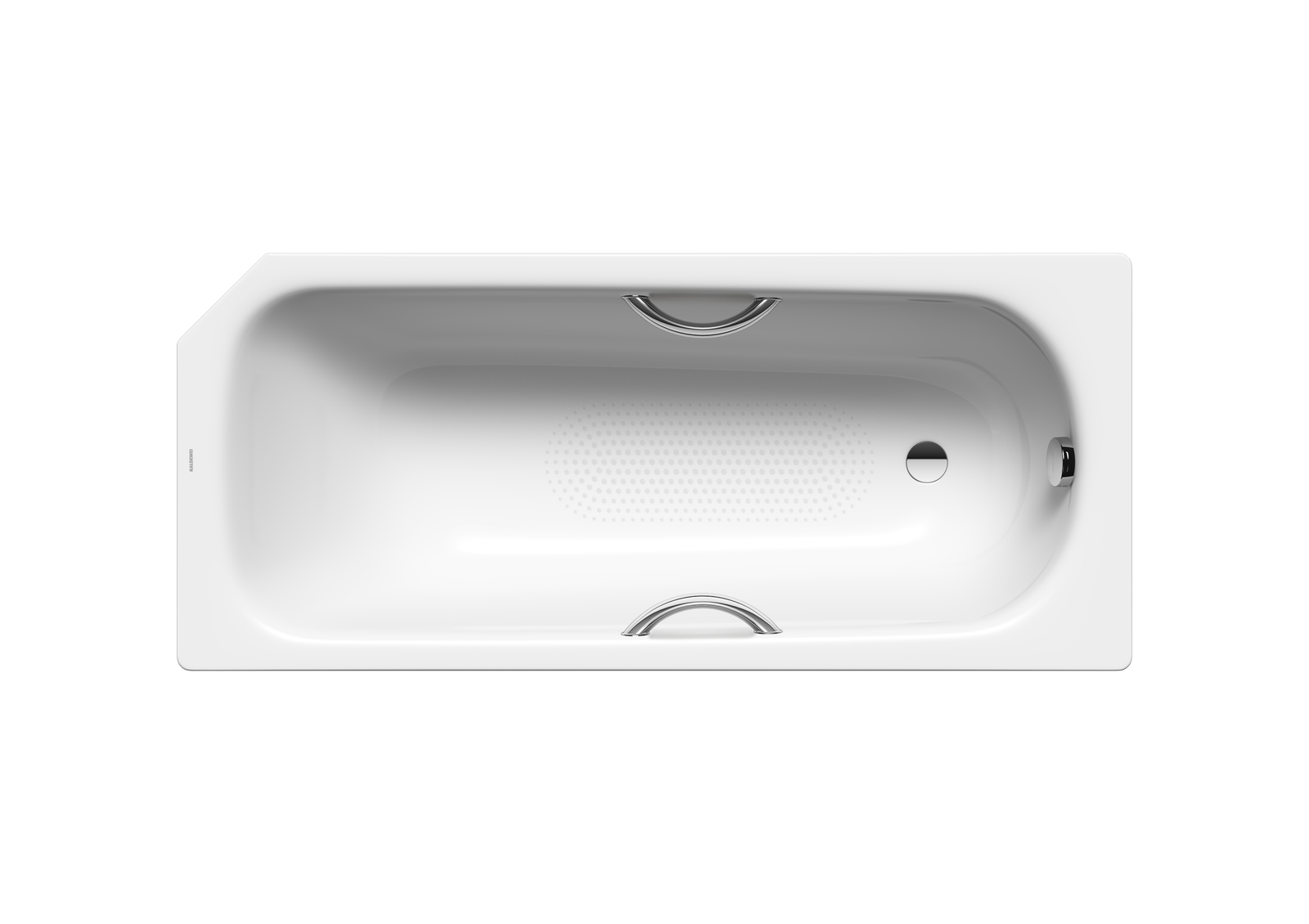 Kaldewei Badewanne SANIFORM STAR 332 160x70cm, Vollantislip, Variante 2, weiß