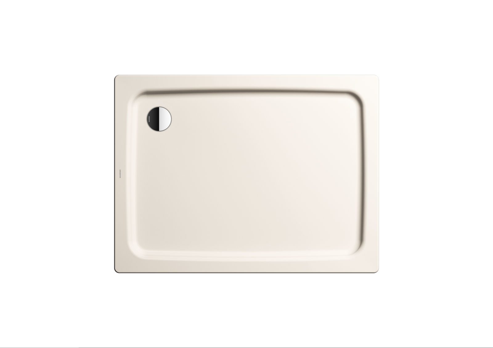 Kaldewei Duschwanne DUSCHPLAN 554-1 75x80x6,5cm, pergamon