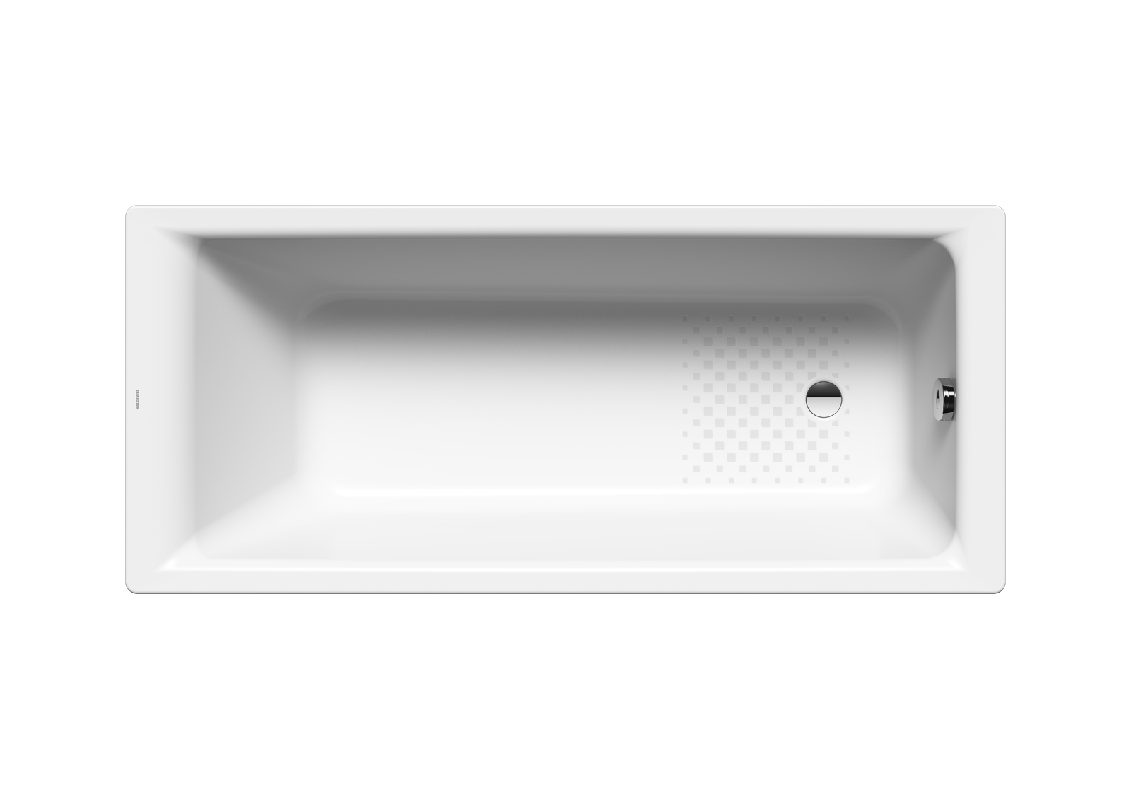 Kaldewei Badewanne PURO 696 190x90cm, Antislip Perl-Effekt, weiß