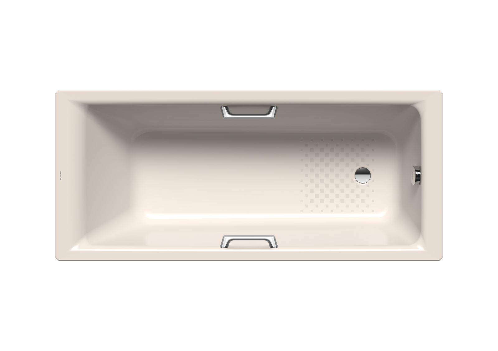 Kaldewei Badewanne PURO STAR 654 170x75cm, Antislip Perl-Effekt, pergamon