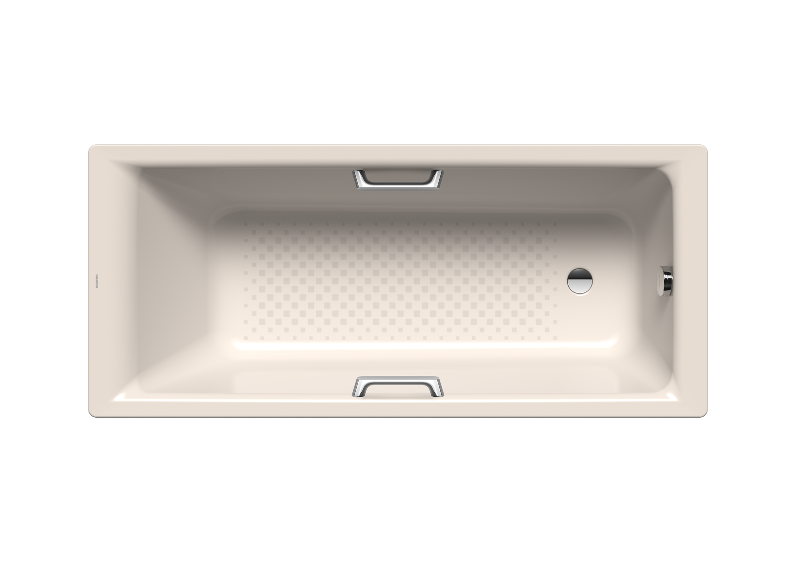 Kaldewei Badewanne PURO STAR 654 170x75cm, Vollantislip, pergamon