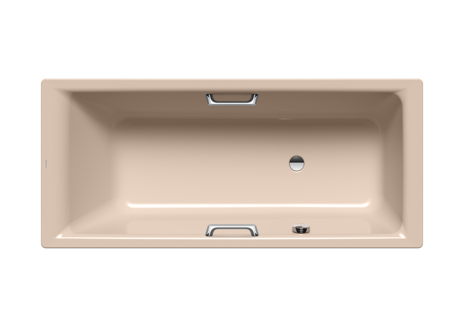 Kaldewei Badewanne PURO STAR 686 160x70cm, Überlauf seitlich, Standard, bahamabeige