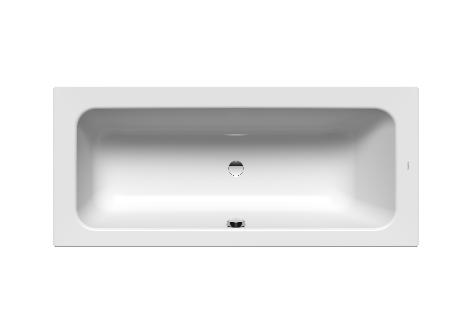 Kaldewei Badewanne PURO SET WIDE links 668 Griffloch, Antislip, manhattan, 170x75cm, Überlauf mittig