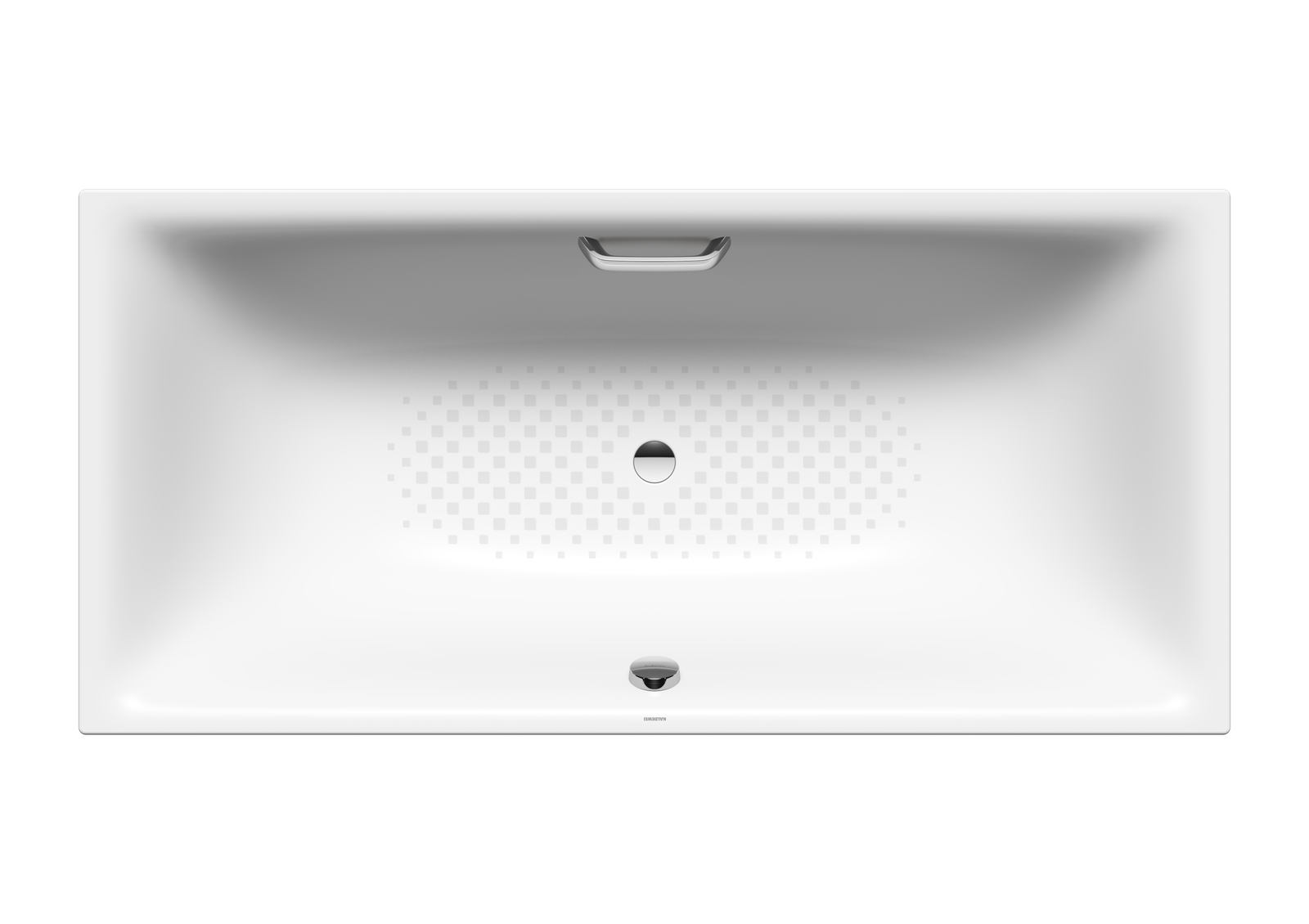 Kaldewei Badewanne SILENIO 678 190x90cm, Griffloch Vollantislip, alpinweiß