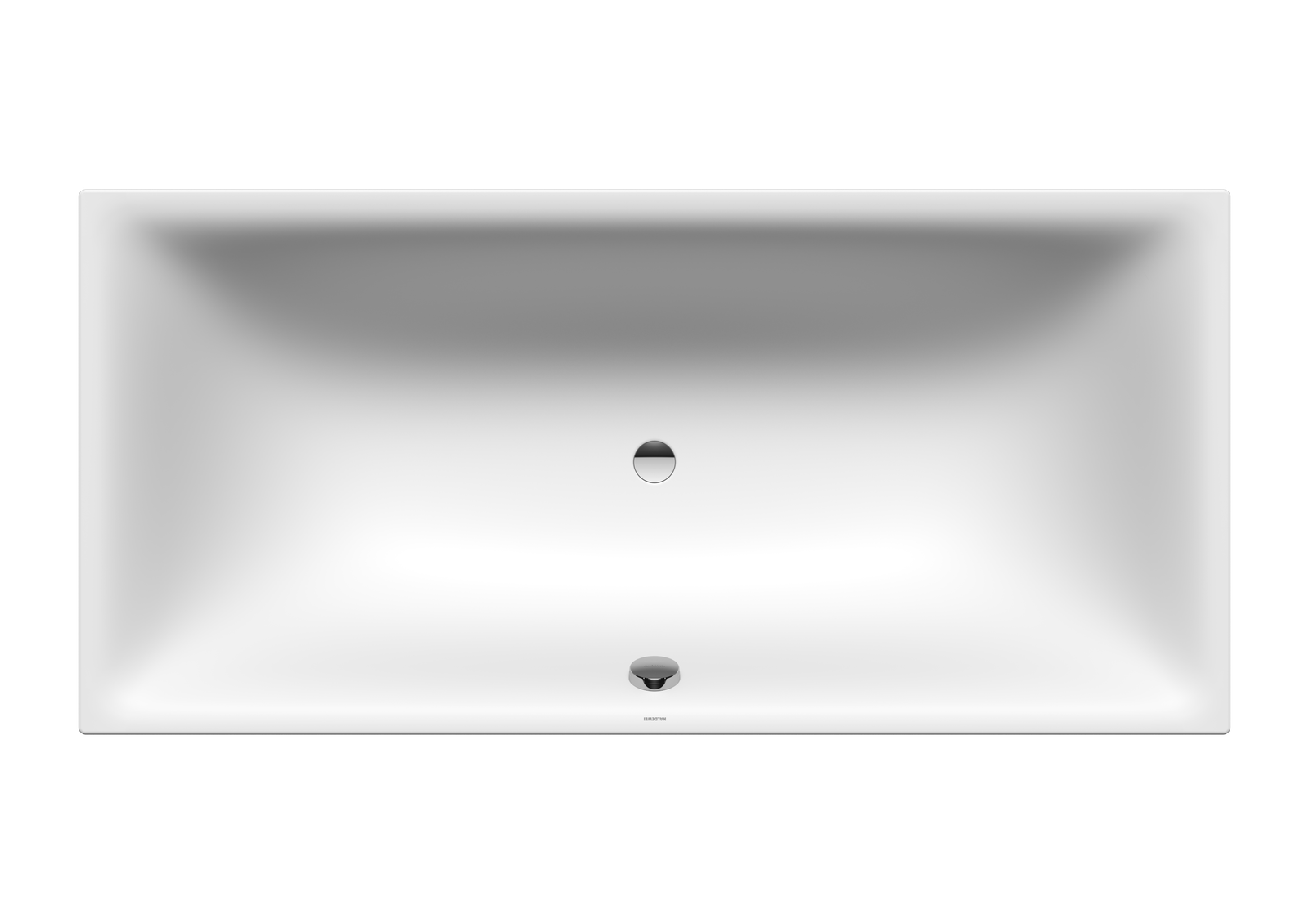 Kaldewei Badewanne SILENIO 676 180x80cm, Standard, alpinweiß matt